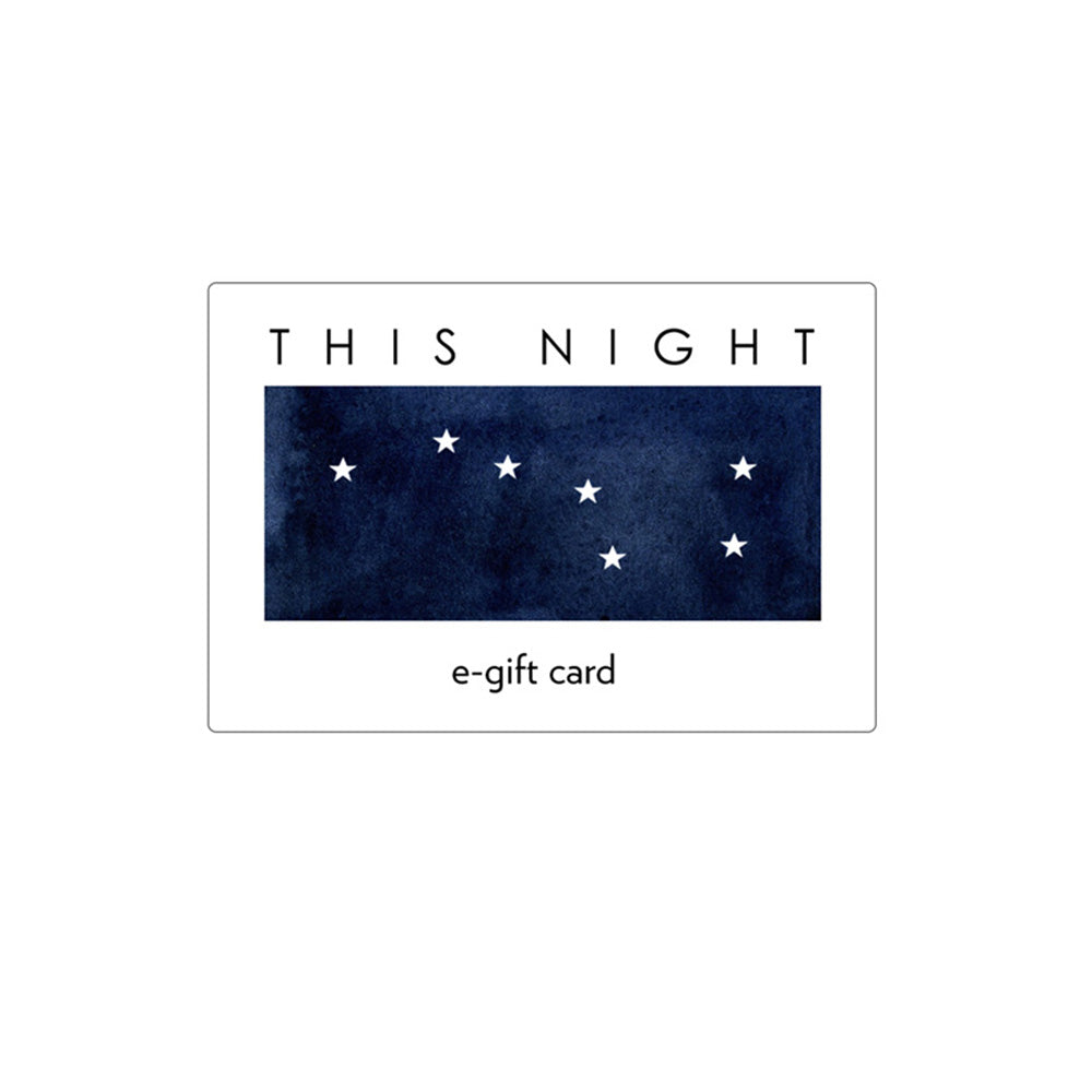 THIS NIGHT socks gift card